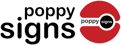 Poppy Signs brand logo transparent